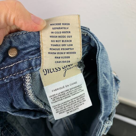 Miss Me Bling Embellished Festival Boot Cut Jeans 26 x 33 JE5836B7L - Picture 12 of 12